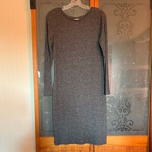 a new day Charcoal Long Sleeve Dress